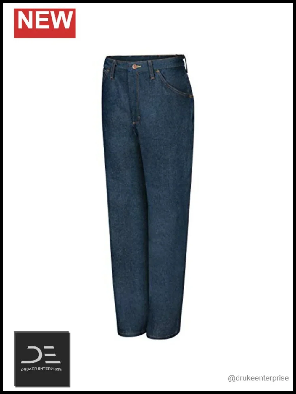Heavyweight Cotton Men's Classic Work Jean